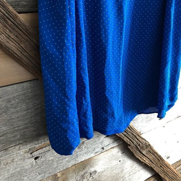 𝅺penningtons plus size X Blue dual layer, reversible tank top - Picture 2 of 5